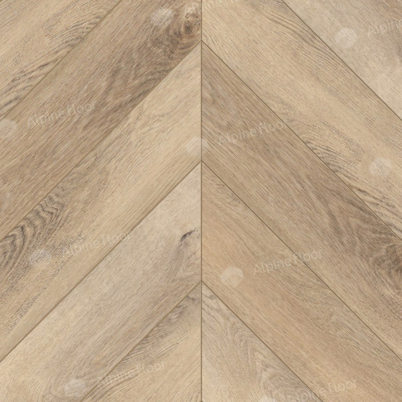 Кварц-винил SPC Alpine Floor ECO 18-6 Дуб Синистра Chevron